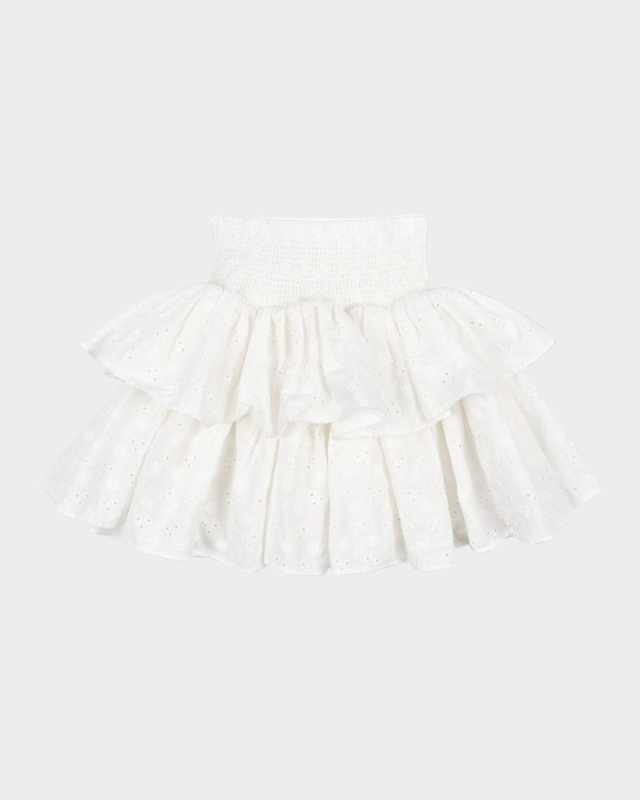 Lacey Smock Tiered Skirt, Size 9M-10